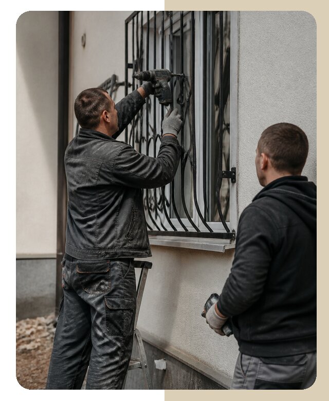 Установка наружных решеток в Сарапуле от 5059 р. | ДвериЛегко-Срл